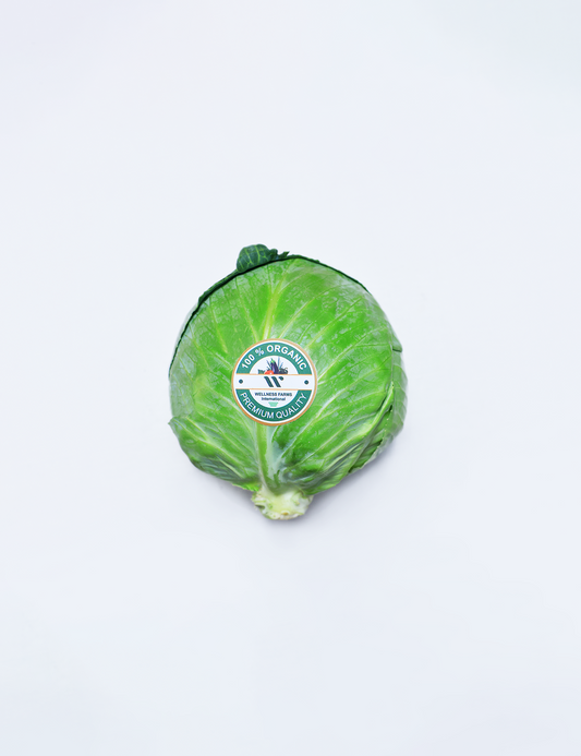 Wellness Farms Organic Red/Green Cabbage - Per Medium Piece