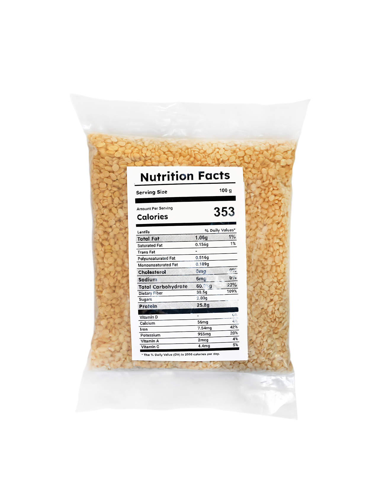 Split Black Gram (Daal Mash) - 500g