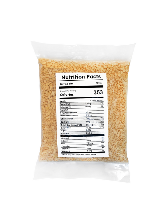 Split Black Gram (Daal Mash) - 500g