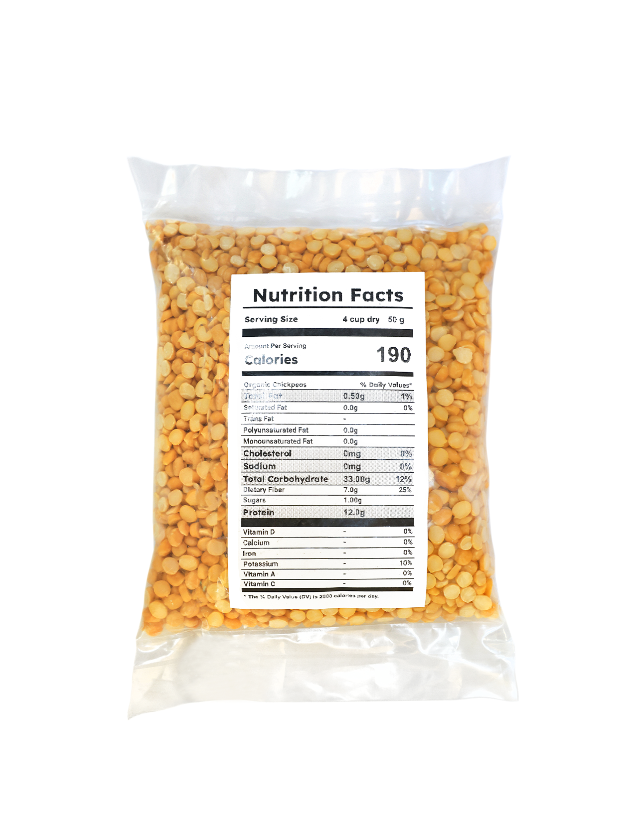 Split Chickpeas (Daal Chana) - 500g