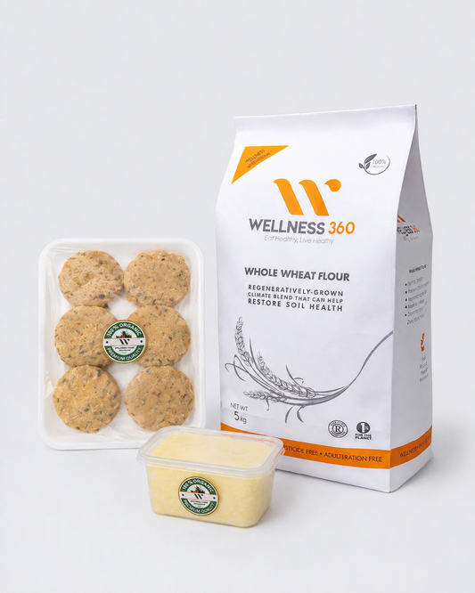 Lunchbox Bundle (Chicken Shami Kebabs, Whole Wheat Flour & Organic Butter)