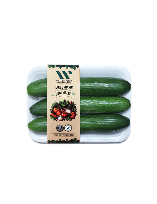 Wellness Farms Organic Cucumbers (250 grams)
