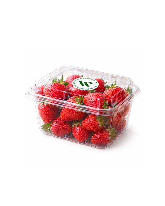Organic Strawberries Box (Approx. 400 to 450g)