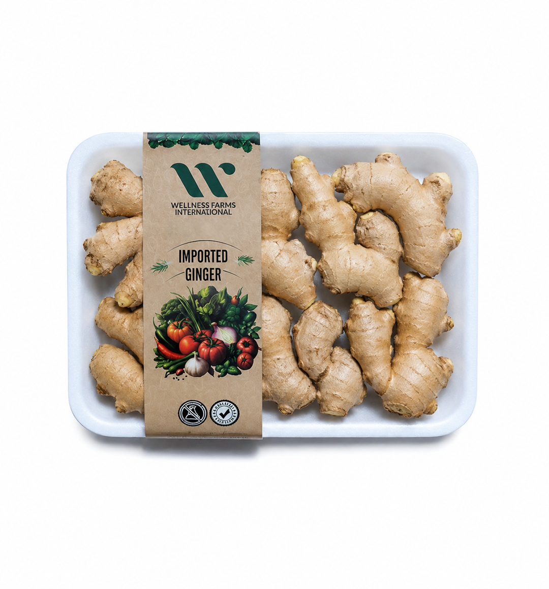 Wellness Farms (Imported) Ginger (250 grams)
