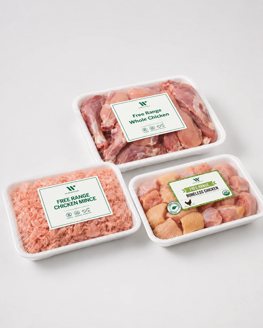 Chicken Weekly Pack (Whole Bird, Qeema & Boneless) — Subscription