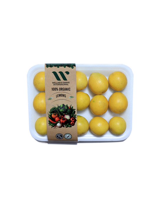 Wellness Farms Organic Lemons (250g Pack)