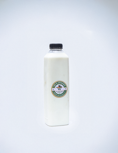 1 Litre 100% Organic, Premium Quality Raw Milk