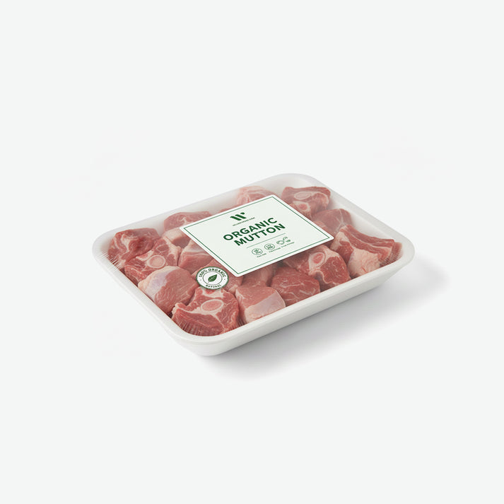 Organic Grass Fed Mutton – 1kg – Wellness