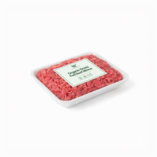 Organic Grass-Fed Beef Mince – 1 KG