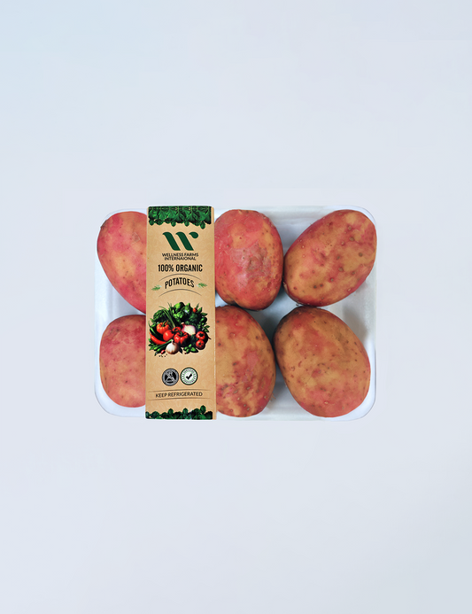 Wellness Farms Organic Red Potatoes (250g Pack)