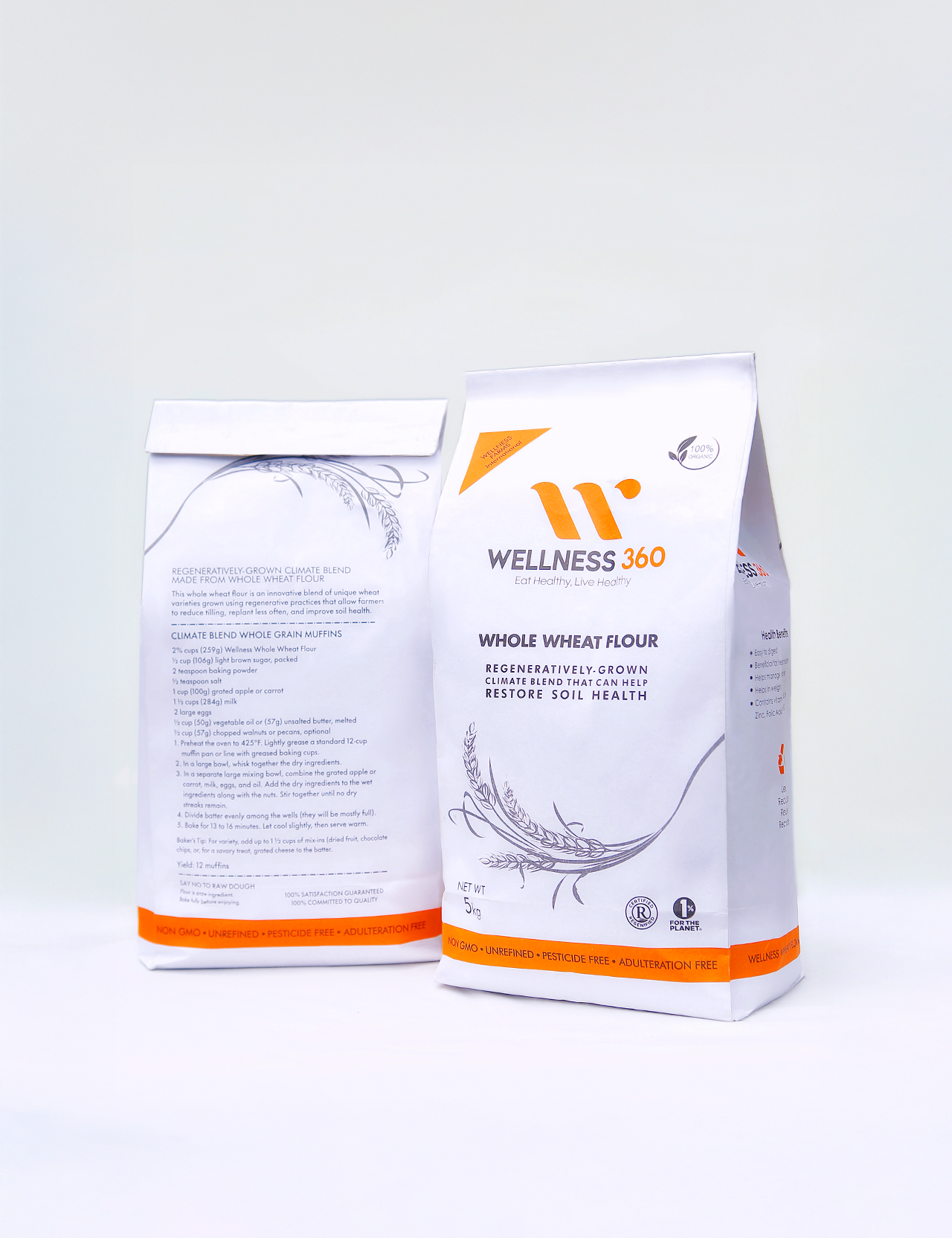 Wellness 360 5KG Whole Wheat Flour